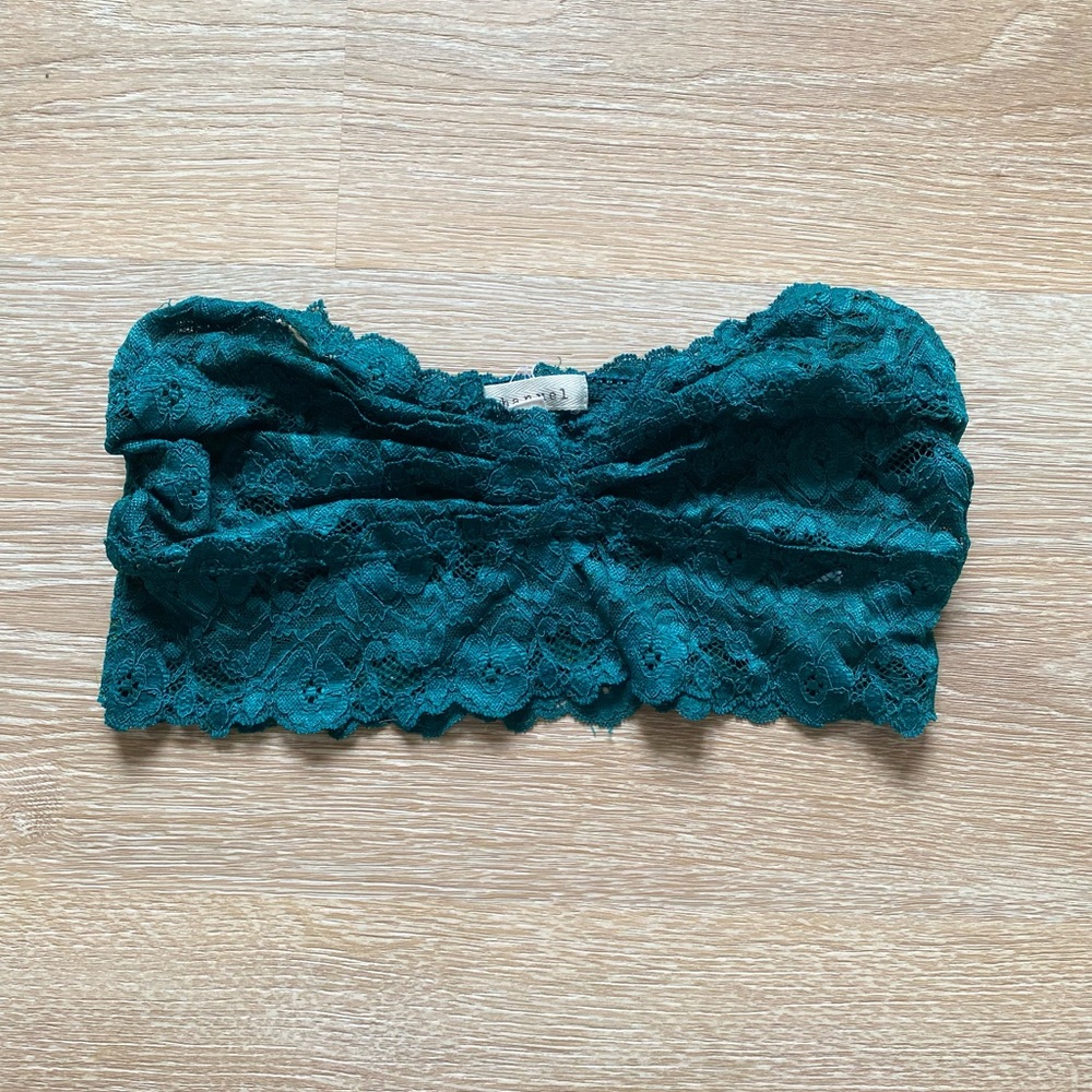 2 phanuel boutique bralettes and 1 cropped cami